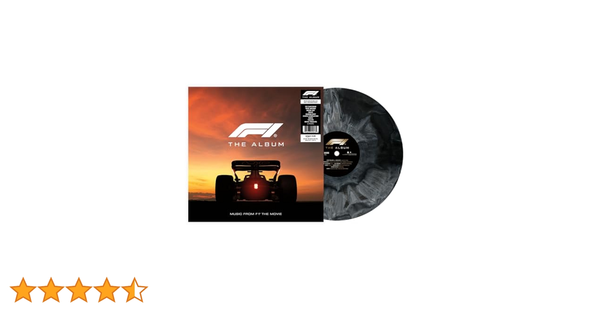 F1 The Album (Amazon Exclusive Dark Smoke Swirl Galaxy Vinyl
